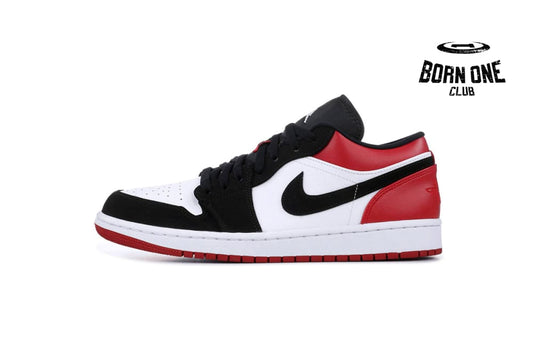 Air Jordan 1 Low Black Toe 553558-116