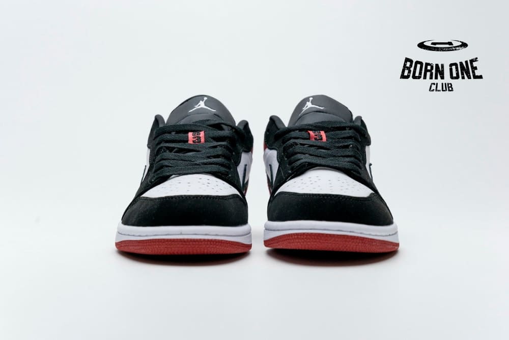 Air Jordan 1 Low Black Toe 553558-116