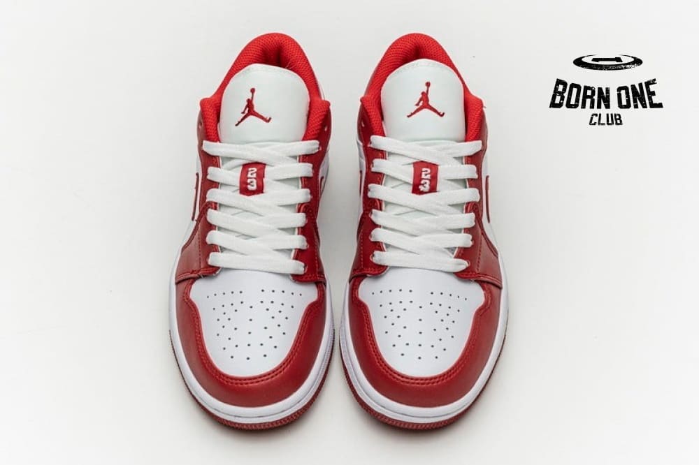 Air Jordan 1 Low Gym Red White 553558-611