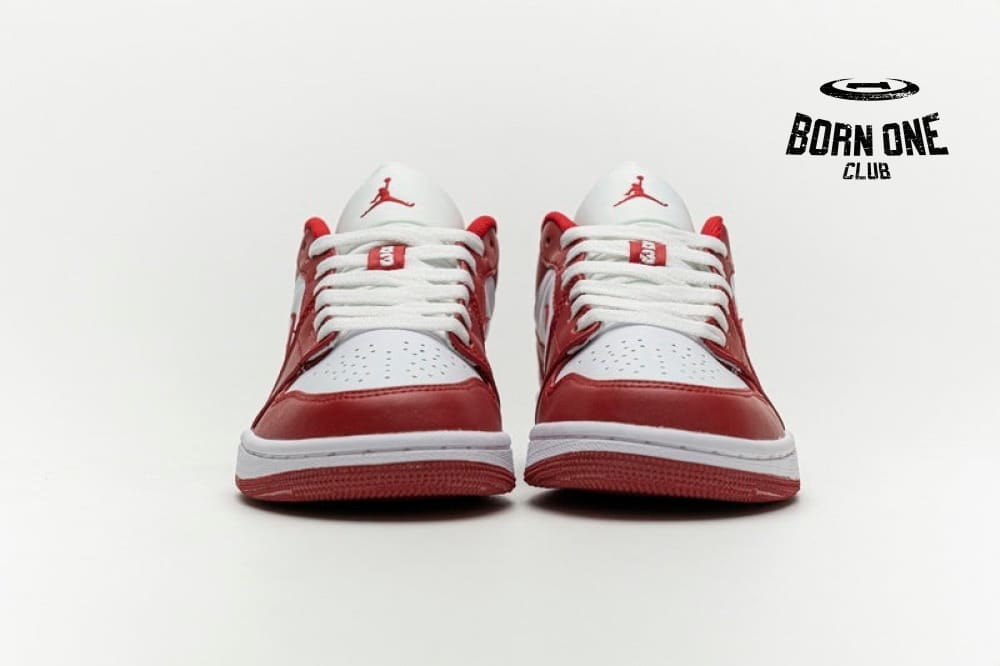 Air Jordan 1 Low Gym Red White 553558-611