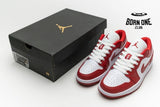 Air Jordan 1 Low Gym Red White 553558-611