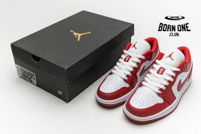 Air Jordan 1 Low Gym Red White 553558-611