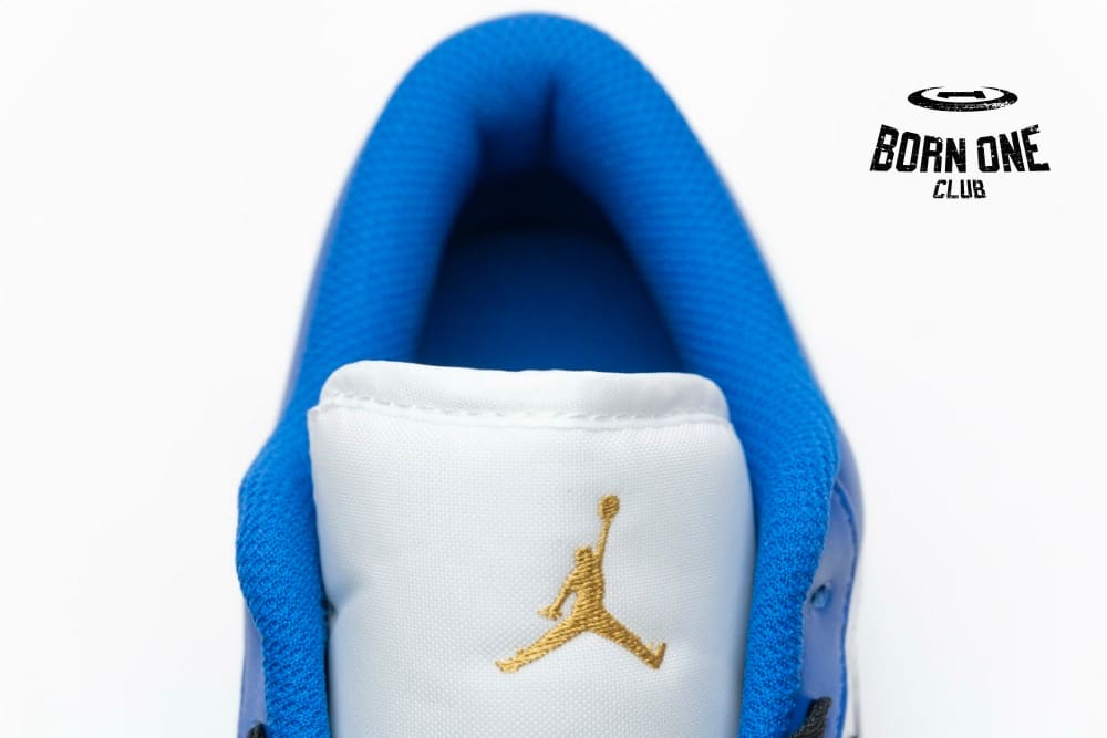 Air Jordan 1 Low Hyper Royal Orange Peel 553558-401