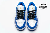 Air Jordan 1 Low Hyper Royal Orange Peel 553558-401