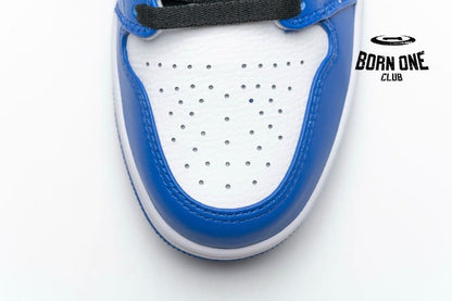 Air Jordan 1 Low Hyper Royal Orange Peel 553558-401