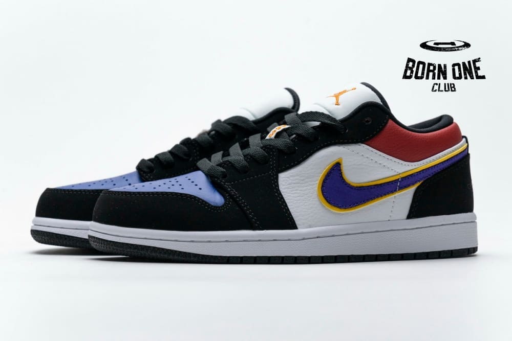 Air Jordan 1 Low Lakers Top 3 CJ9216-051