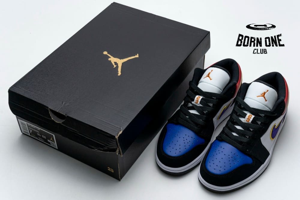 Air Jordan 1 Low Lakers Top 3 CJ9216-051