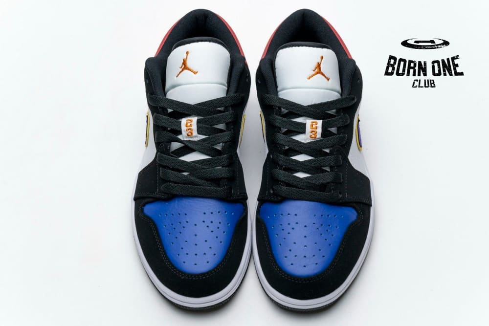 Air Jordan 1 Low Lakers Top 3 CJ9216-051