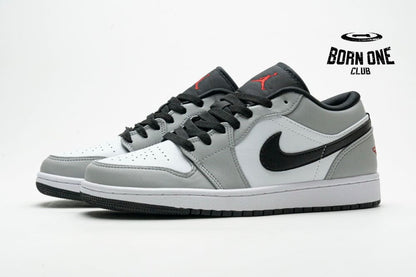 Air Jordan 1 Low Light Smoke Grey 553558-030