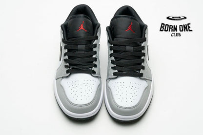 Air Jordan 1 Low Light Smoke Grey 553558-030