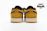 Air Jordan 1 Low Sail University Gold Black 553558-127