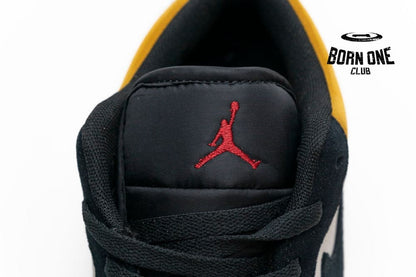 Air Jordan 1 Low Sail University Gold Black 553558-127