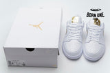 Air Jordan 1 Low White Metallic Gold (W) CZ4776-100