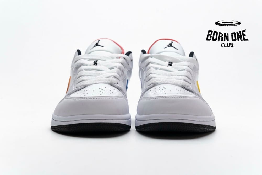 Air Jordan 1 Low White Multi-Color CW7009-100