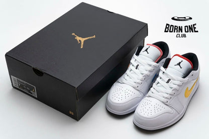 Air Jordan 1 Low White Multi-Color CW7009-100