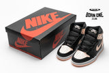Air Jordan 1 Retro High Black Crimson Tint 555088-081