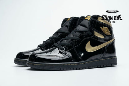 Air Jordan 1 Retro High Black Metallic Gold 555088-032
