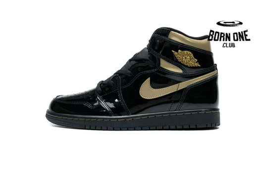 Air Jordan 1 Retro High Black Metallic Gold 555088-032