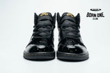 Air Jordan 1 Retro High Black Metallic Gold 555088-032