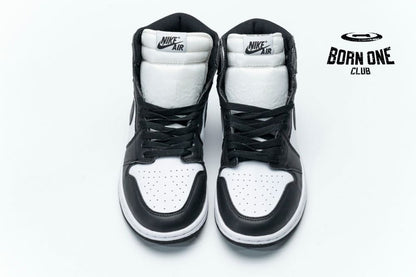 Air Jordan 1 Retro High Black White 555088-010