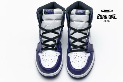 Air Jordan 1 Retro High Court Purple White 555088-500