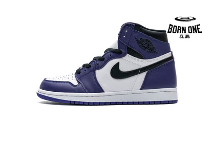 Air Jordan 1 Retro High Court Purple White 555088-500