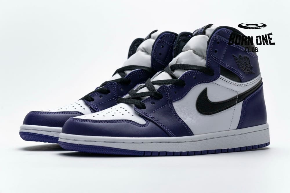 Air Jordan 1 Retro High Court Purple White 555088-500