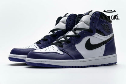Air Jordan 1 Retro High Court Purple White 555088-500