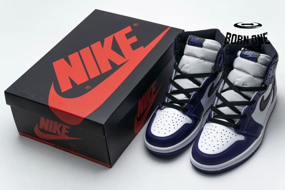 Air Jordan 1 Retro High Court Purple White 555088-500