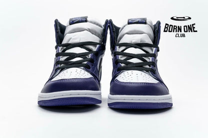Air Jordan 1 Retro High Court Purple White 555088-500