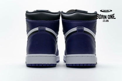 Air Jordan 1 Retro High Court Purple White 555088-500