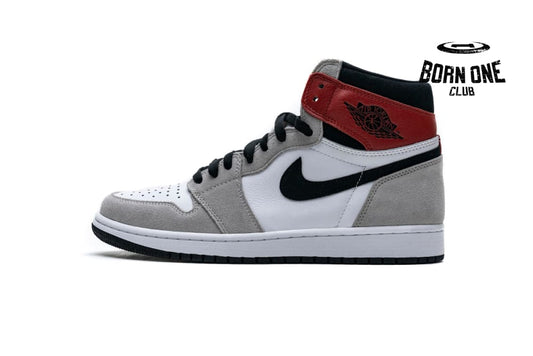 Air Jordan 1 Retro High Light Smoke Grey 555088-126