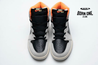 Air Jordan 1 Retro High Neutral Grey Hyper Crimson 555088-018