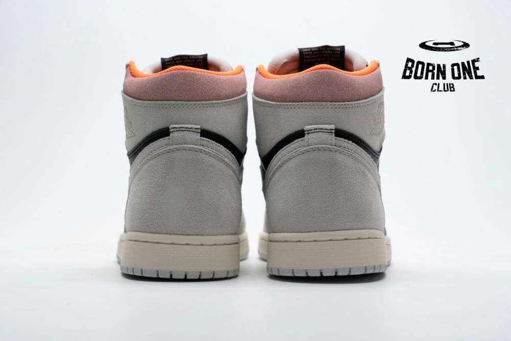 Air Jordan 1 Retro High Neutral Grey Hyper Crimson 555088-018
