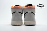 Air Jordan 1 Retro High Neutral Grey Hyper Crimson 555088-018