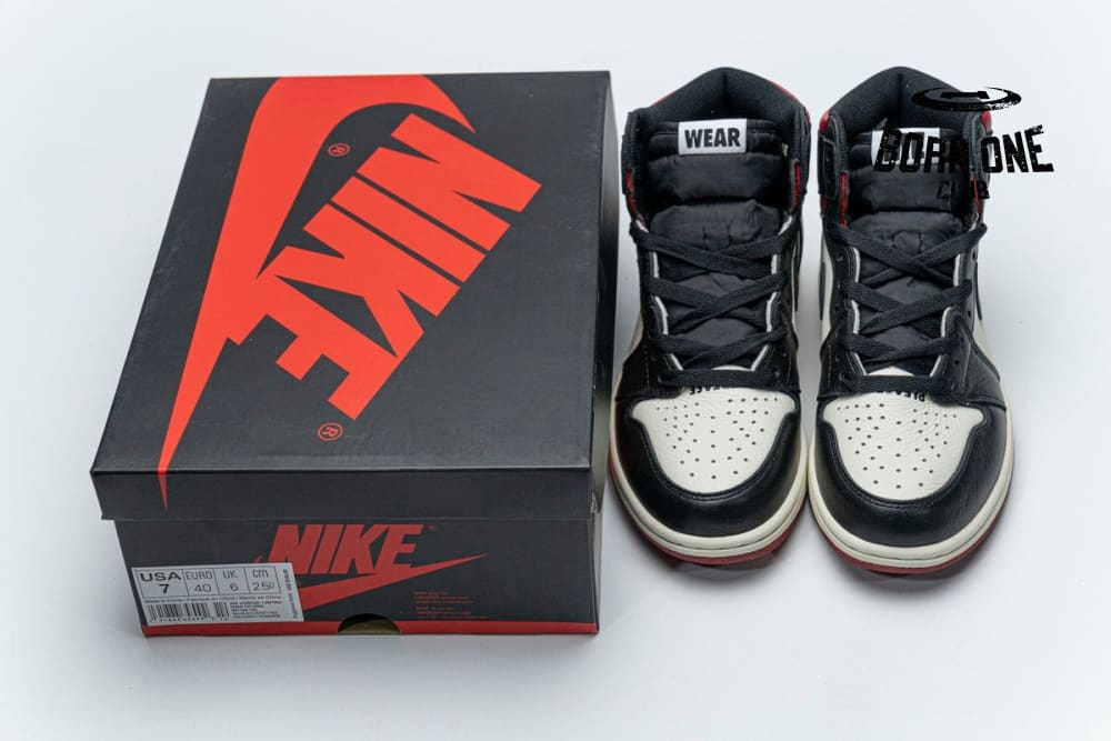 Air Jordan 1 Retro High "Not for Resale" Varsity Red 861428-106