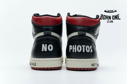 Air Jordan 1 Retro High "Not for Resale" Varsity Red 861428-106