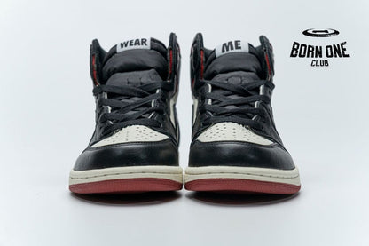 Air Jordan 1 Retro High "Not for Resale" Varsity Red 861428-106