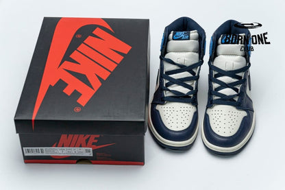 Air Jordan 1 Retro High Obsidian UNC 555088-140