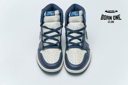 Air Jordan 1 Retro High Obsidian UNC 555088-140