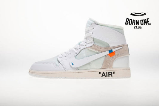 Air Jordan 1 Retro High Off-White White AQ0818-100