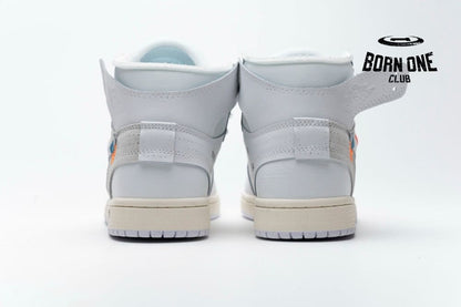 Air Jordan 1 Retro High Off-White White AQ0818-100