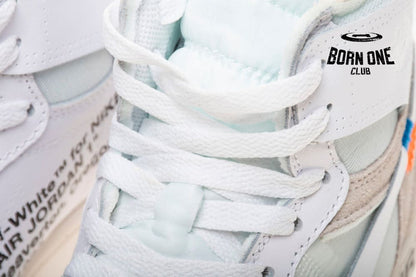 Air Jordan 1 Retro High Off-White White AQ0818-100