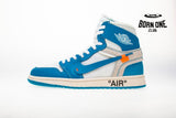 Air Jordan 1 Retro High Off-White University Blue AQ0818-148