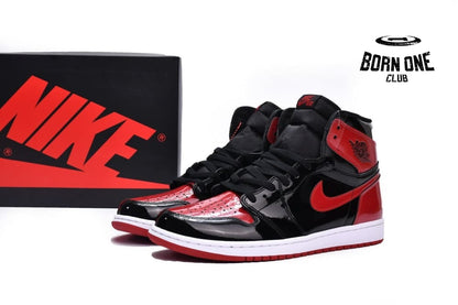 Air Jordan 1 Retro High OG Bred Patent 555088-063