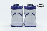Air Jordan 1 Retro High OG White Purple CD0461-151
