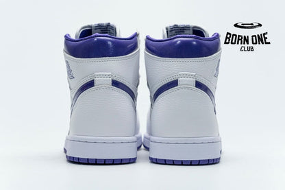 Air Jordan 1 Retro High OG White Purple CD0461-151