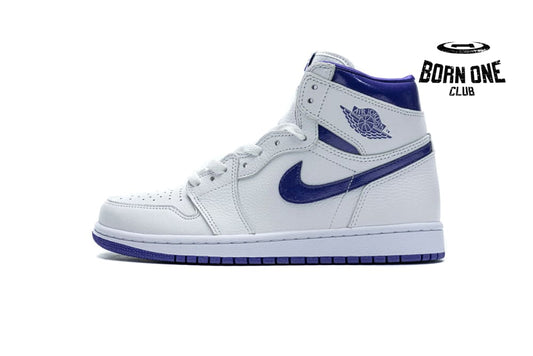 Air Jordan 1 Retro High OG White Purple CD0461-151