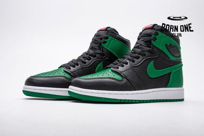 Air Jordan 1 Retro High Pine Green Black 555088-030