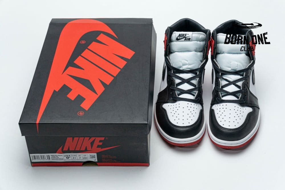 Air Jordan 1 Retro High Satin Black Toe CD0461-016